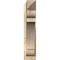 Ekena Millwork Olympic Rough Sawn Arts and Crafts Outlooker, Douglas Fir, 6"W x 24"D x 28"H OUT06X24X28OLY03RDF - alternate 3